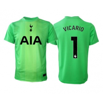 Tottenham Hotspur Guglielmo Vicario #1 Portiere Maglia Gara Casa Repliche 2025-26 Maniche Corte